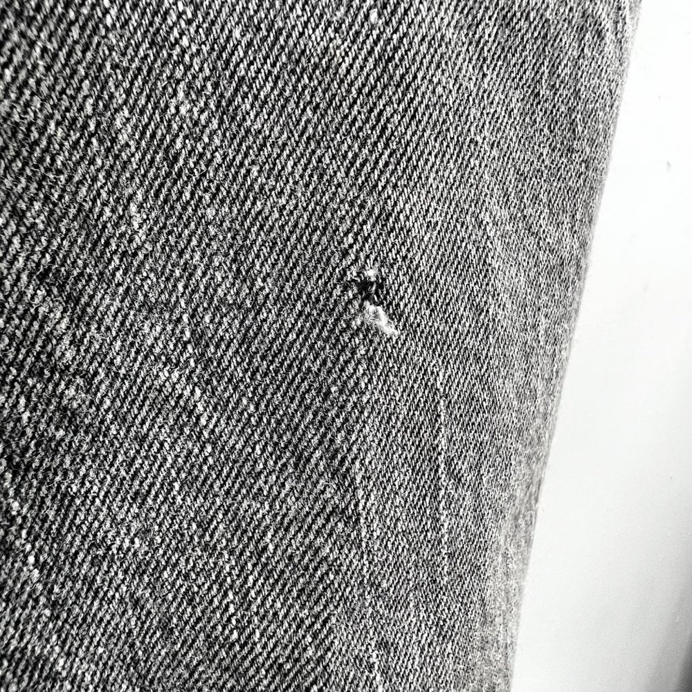 Levi's Charcoal Slim Straight Men's Jeans - Picture 5 of 8